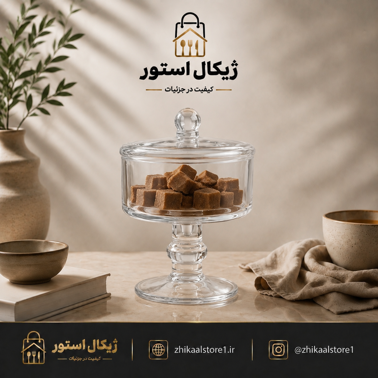 بیسکویت خوری پایه دار